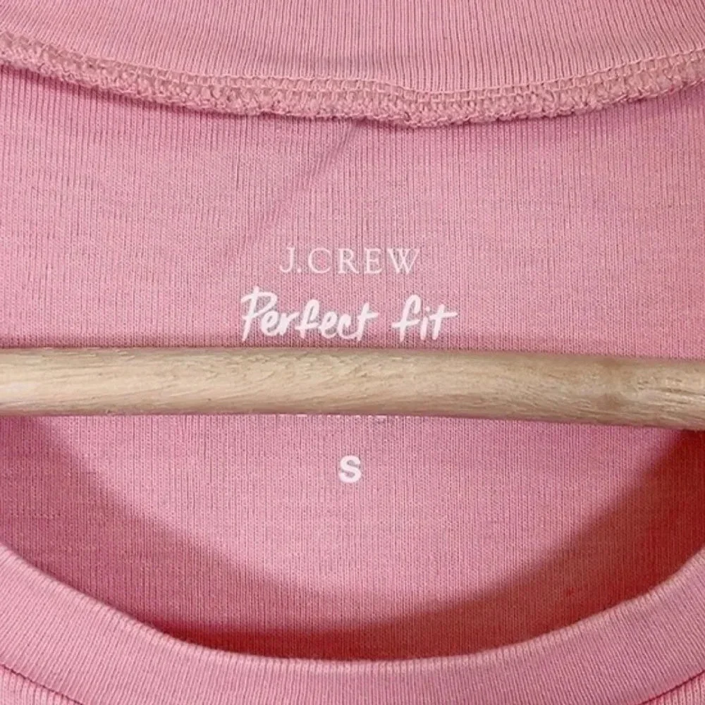 J.CREW Perfect Fit Cotton Crew Neck Tee